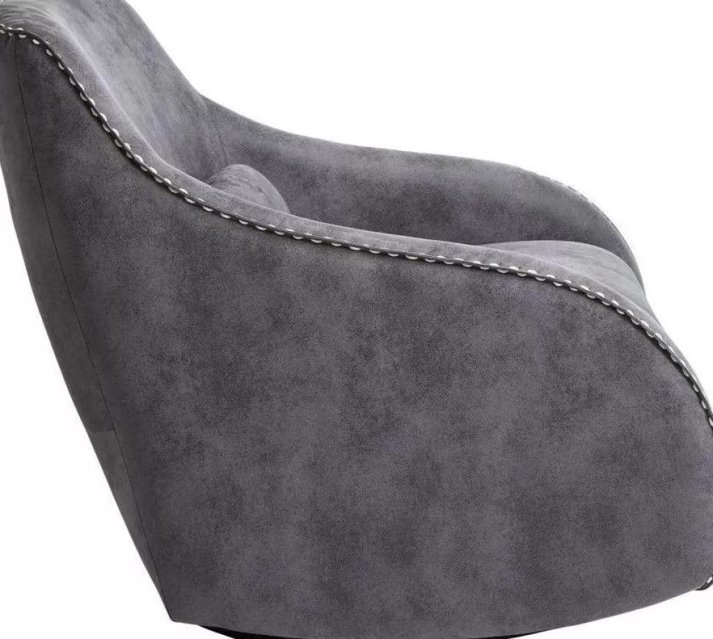 Nojatuolit>KARE Design Swing Ritmo Vintage Keinutuoli, Harmaa