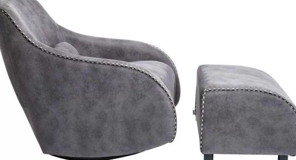 Nojatuolit>KARE Design Swing Ritmo Vintage Keinutuoli, Harmaa