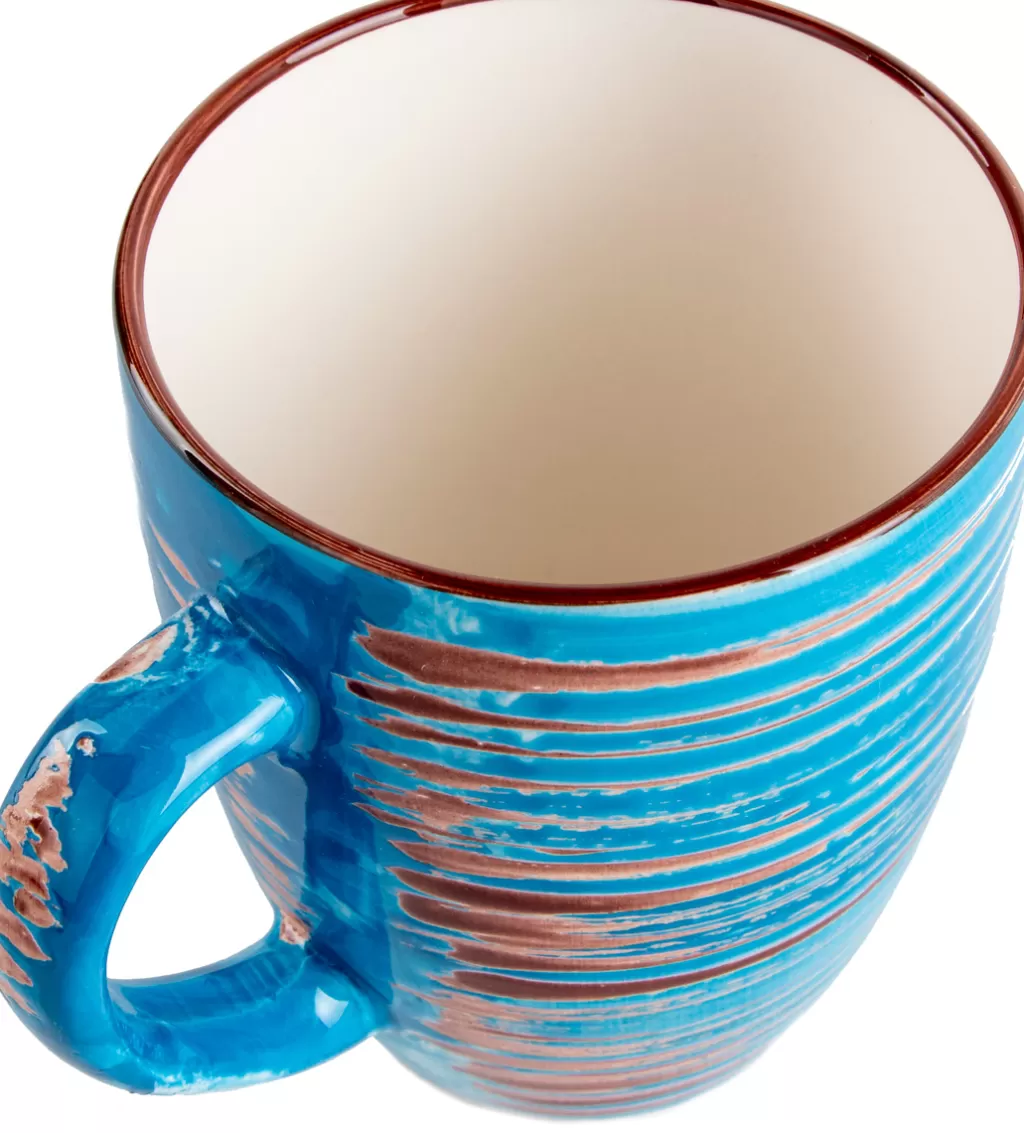 Kulhot>KARE Design Swirl Blue Muki, Sininen