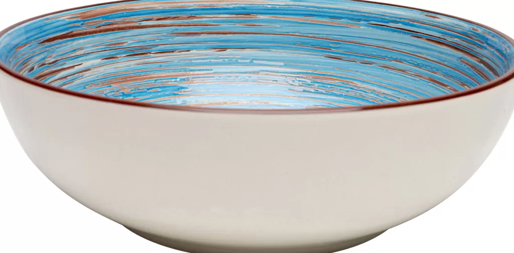 Kulhot>KARE Design Swirl Kulho Sininen Ø22cm