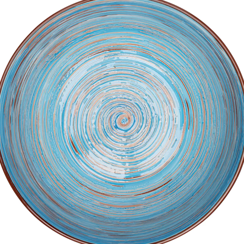 Kulhot>KARE Design Swirl Kulho Sininen Ø22cm
