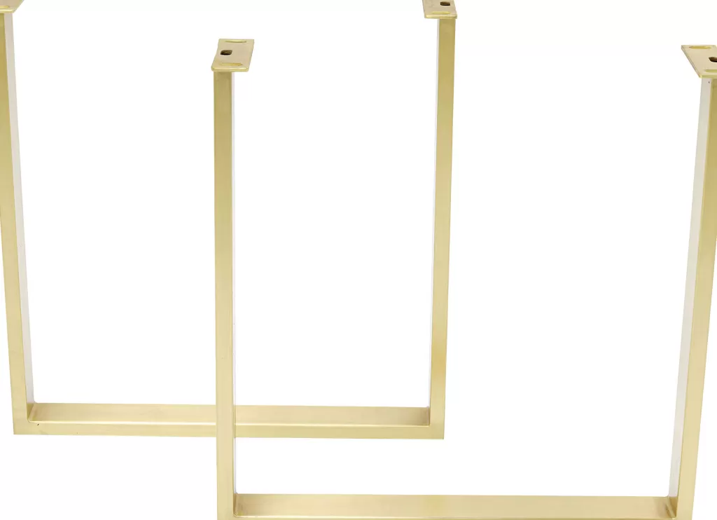 Pöydät>KARE Design Tavola Pöydänjalat Messinki (2/Setti)