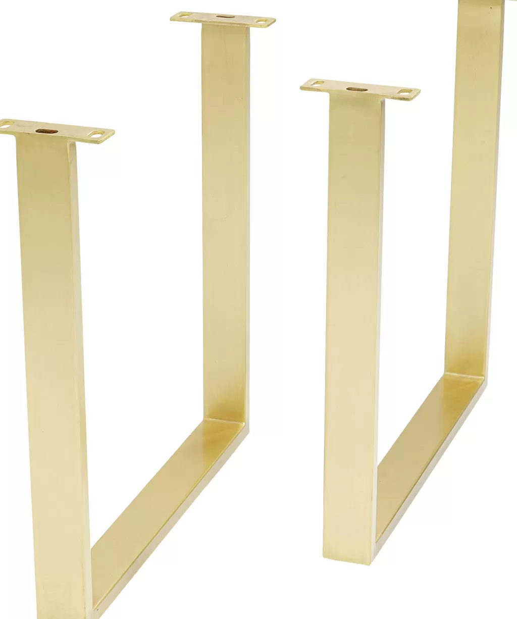 Pöydät>KARE Design Tavola Pöydänjalat Messinki (2/Setti)