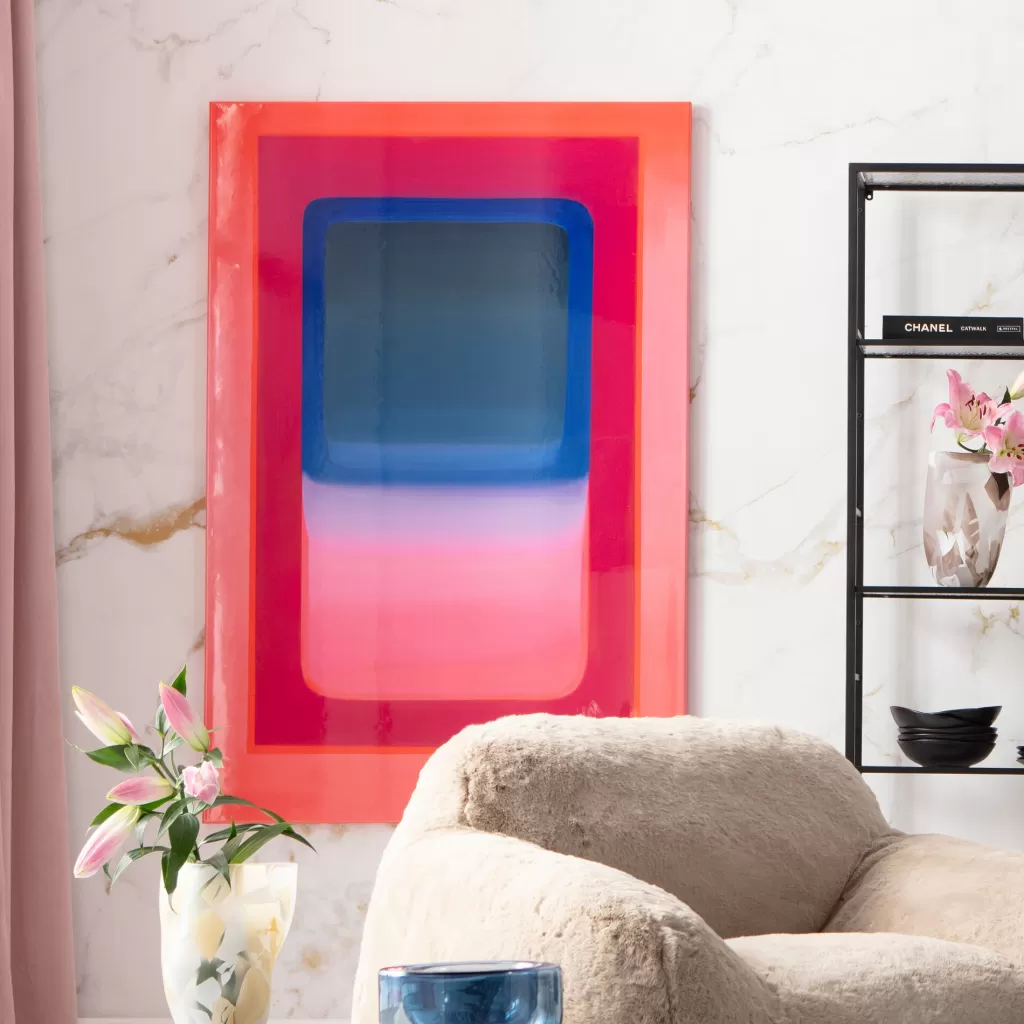 Taulut>KARE Design Tendency Pink Canvas Taulu 150x100cm