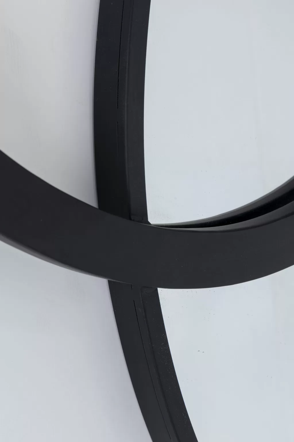 Peilit>KARE Design Triple Circle Seinäpeili, Musta 124x119cm
