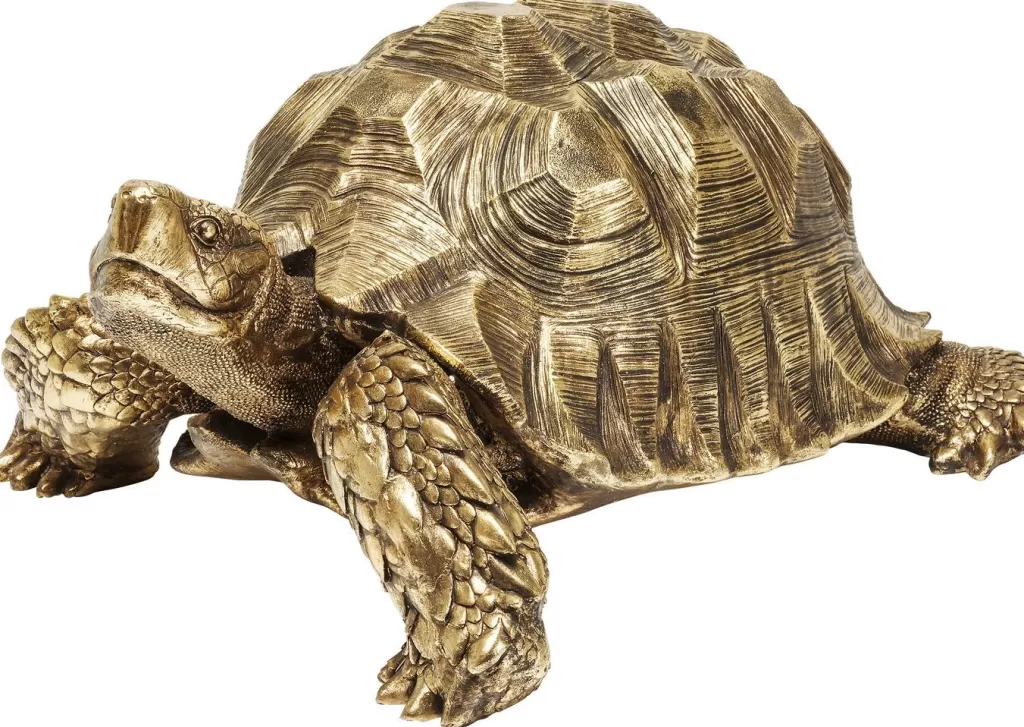 Jalalliset Koriste-Esineet>KARE Design Turtle Gold Big Kilpikonna Koriste-esine