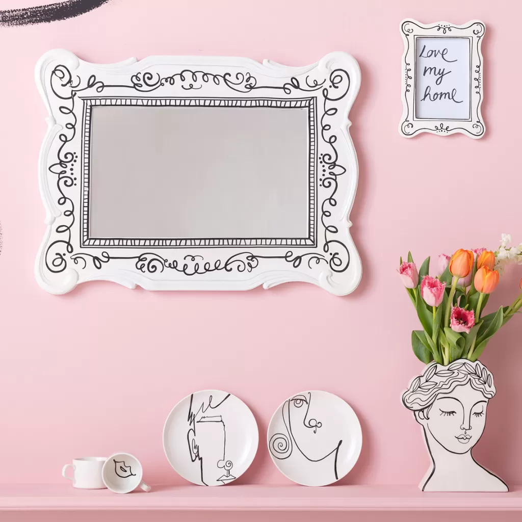 Peilit>KARE Design Wall Mirror Favola 67x50cm