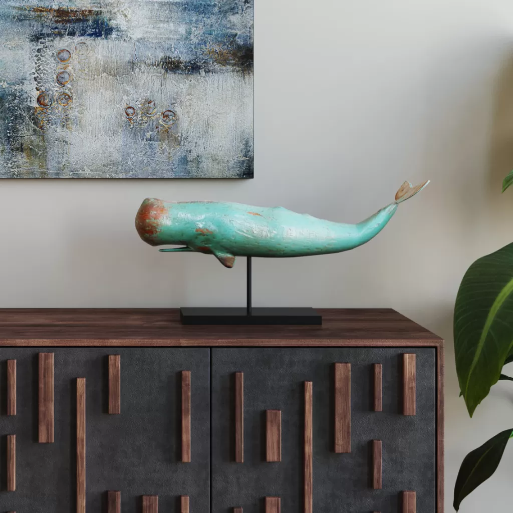 Koriste-Esineet>KARE Design Whale Base Valas Koriste-esine, 77cm