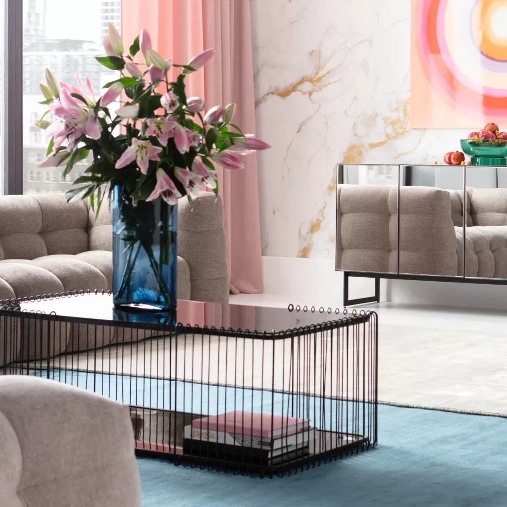 Sohvapöydät>KARE Design Wire Double Sohvapöytä Musta 120x60cm