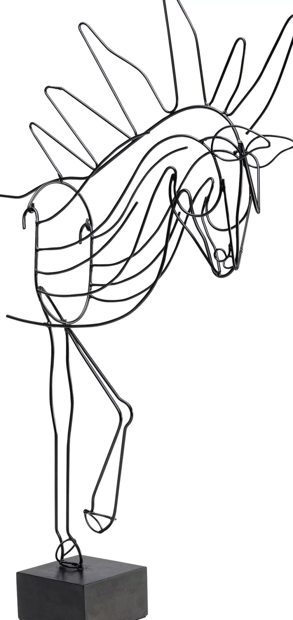 Koriste-Esineet>KARE Design Wire Horse Seinäkoriste 51cm