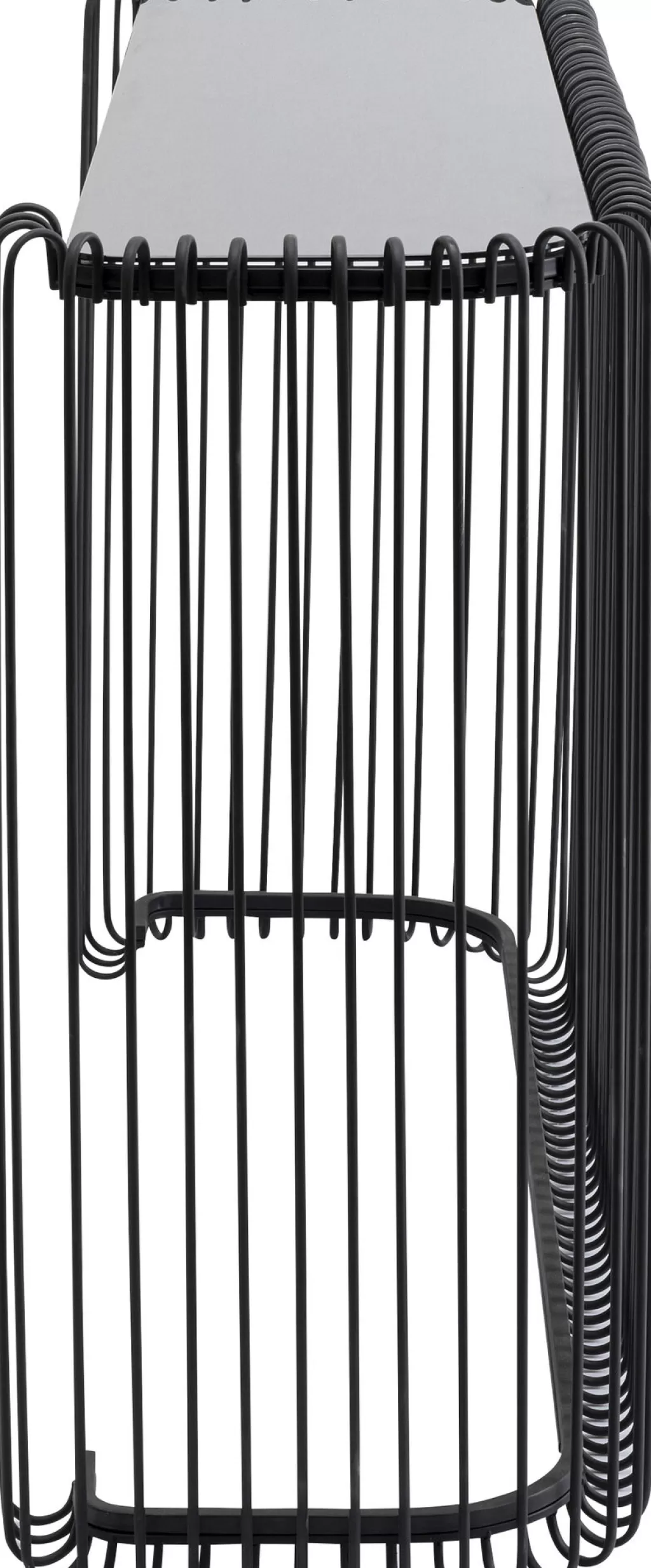 Konsolipöydät Ja Sivupöydät>KARE Design Wire Konsolipöytä - Lasi, Musta 142x89cm