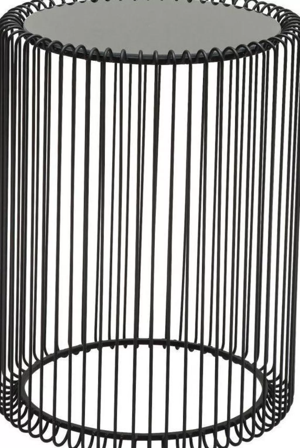 Sohvapöydät>KARE Design Wire Sivupöytä, Musta Ø44cm (2/Setti)