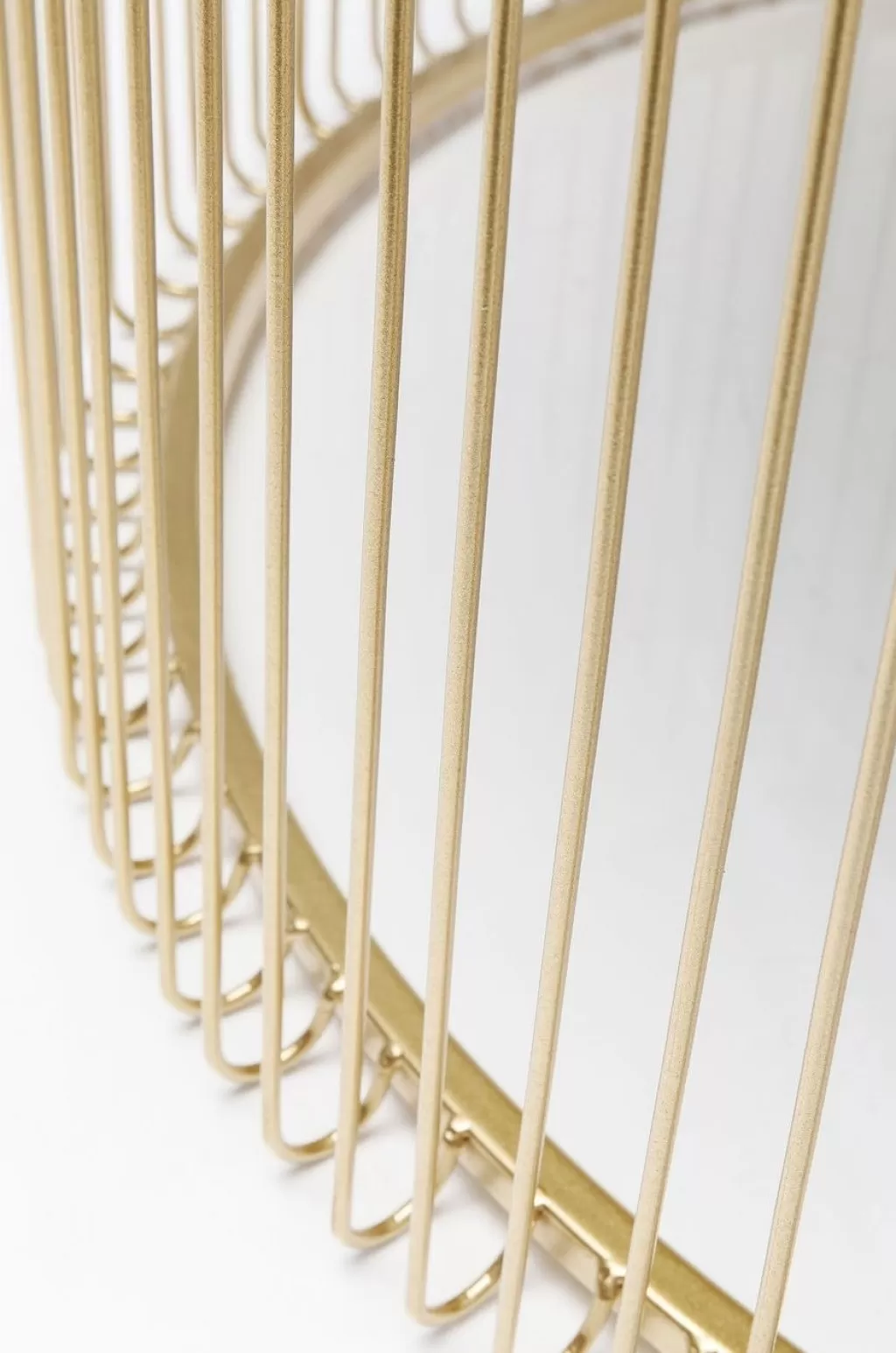 Sohvapöydät>KARE Design Wire Uno Sohvapöytä Messinki Ø80cm