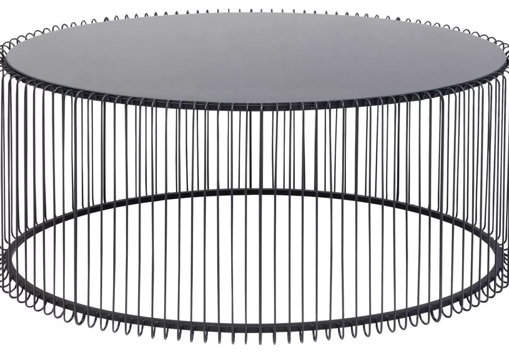 Sohvapöydät>KARE Design Wire Uno Sohvapöytä Musta 60x90cm