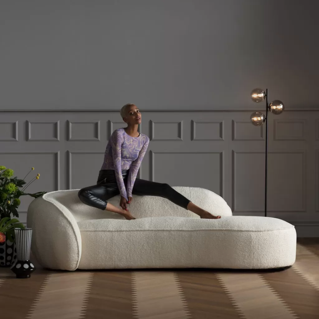 Lepotuolit>KARE Design Wonder Recamiere, Divaani, Sohva - Kermanvärinen 200cm