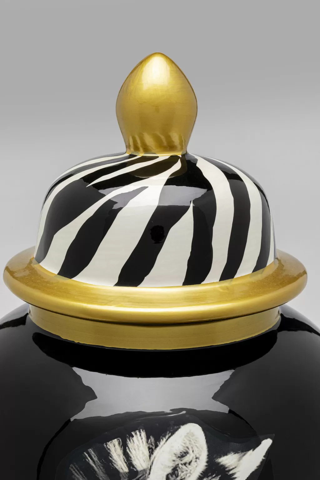 Koriste-Esineet>KARE Design Zebra Face Purkki 38cm