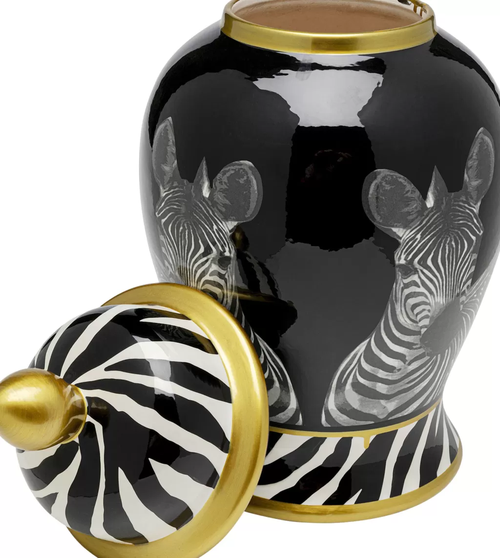 Koriste-Esineet>KARE Design Zebra Face Purkki 46cm