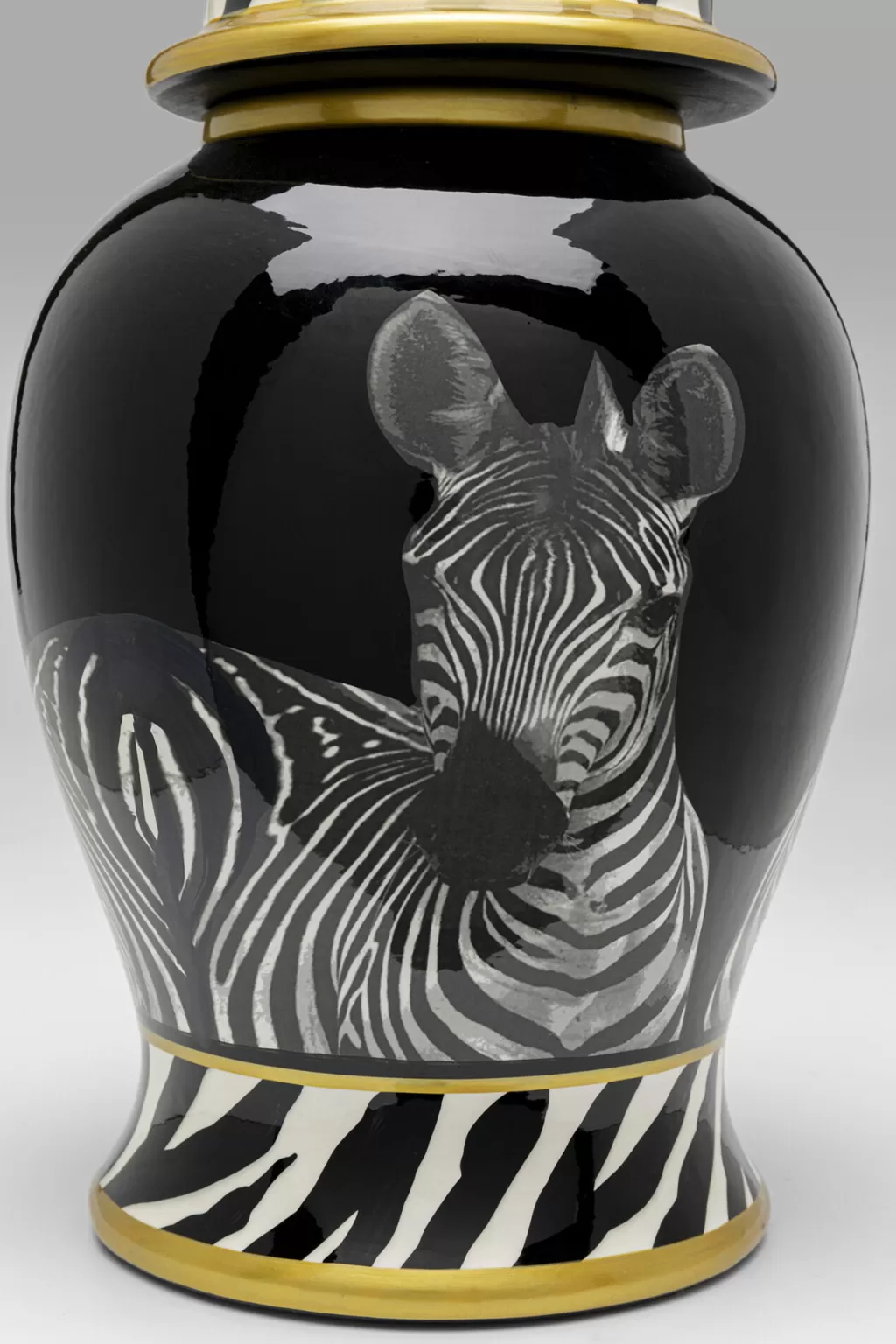 Koriste-Esineet>KARE Design Zebra Face Purkki 46cm